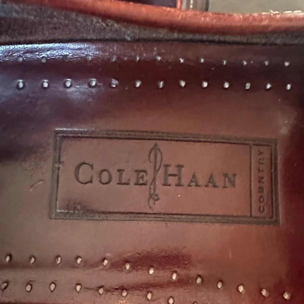 Cole Haan elegant chestnut